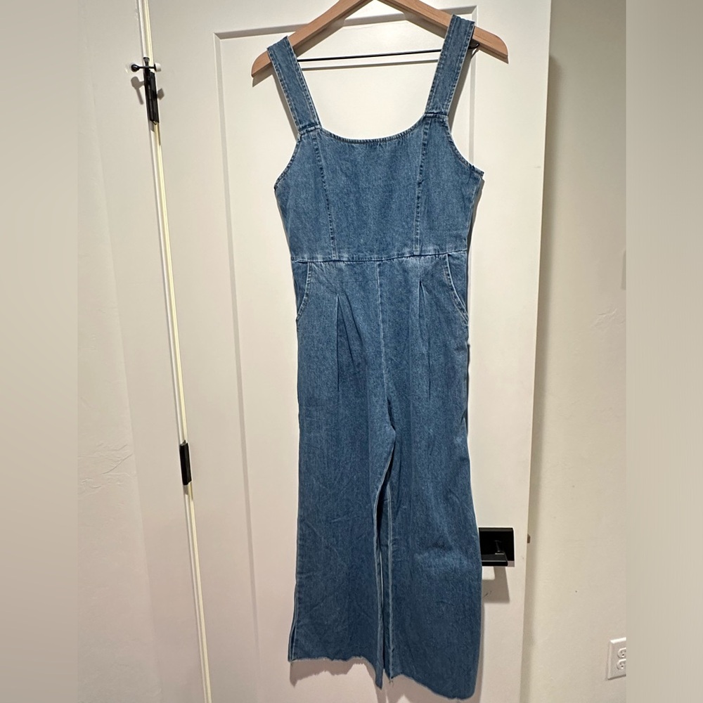 Denim jumpsuit
